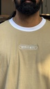 beige Ringer Tshirt