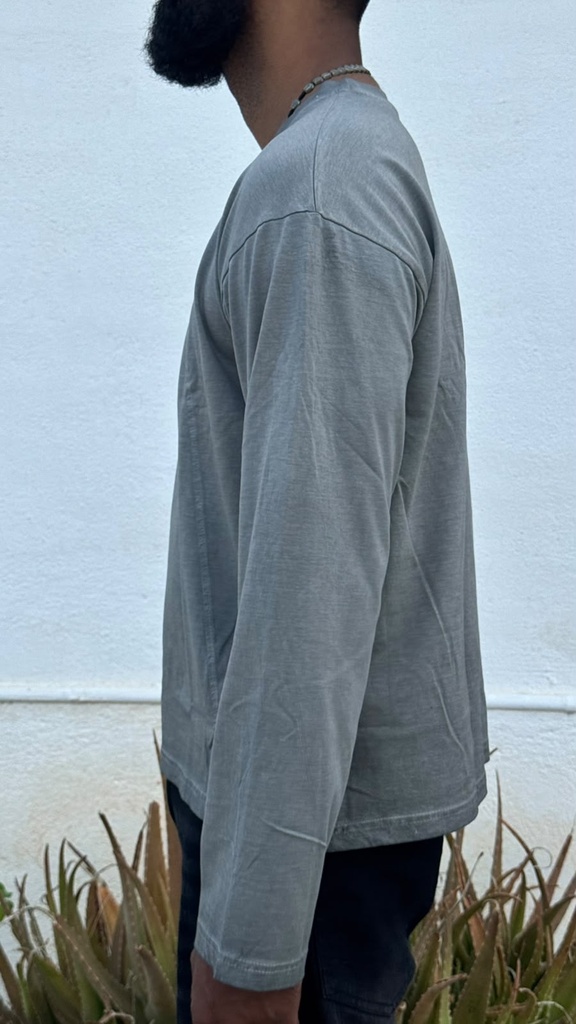 Cpd Wash Grey Fullsleeve Tshirt