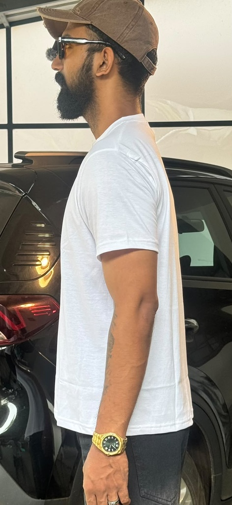 HalfsleeveHenley neck regular fit white