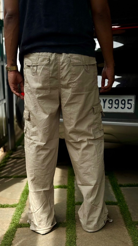 SBA parachute pants Cream