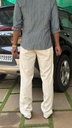 CREAM Linen Type Pant