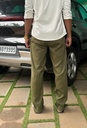 Green Linen Type Pant
