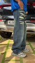 Special Whisker dark blue jeans
