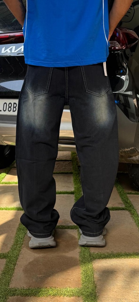 Black Special Whisker jeans