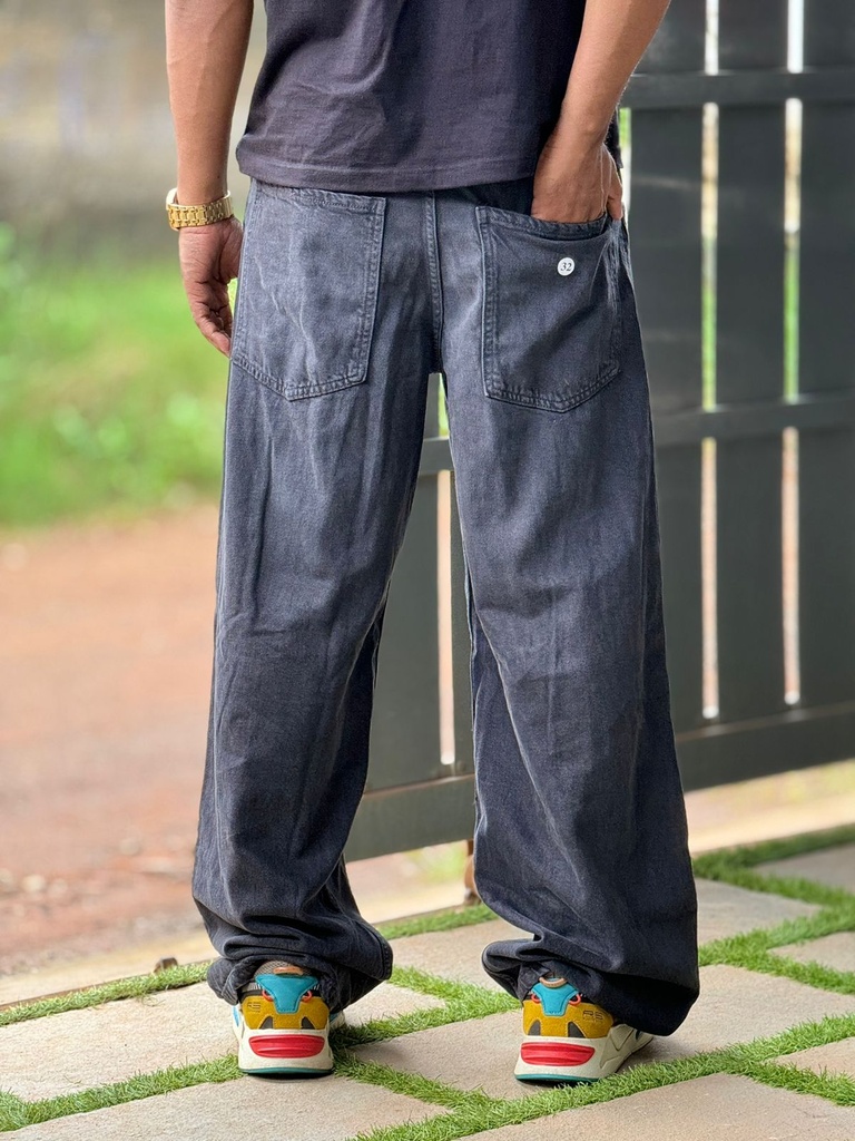 Skater denim black