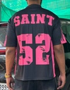NFL type black and pink jersey