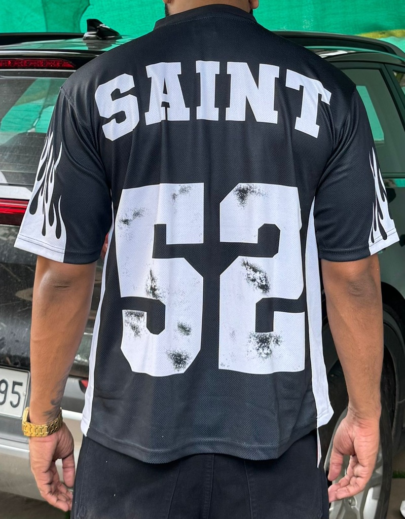 NFL type black and White jersey