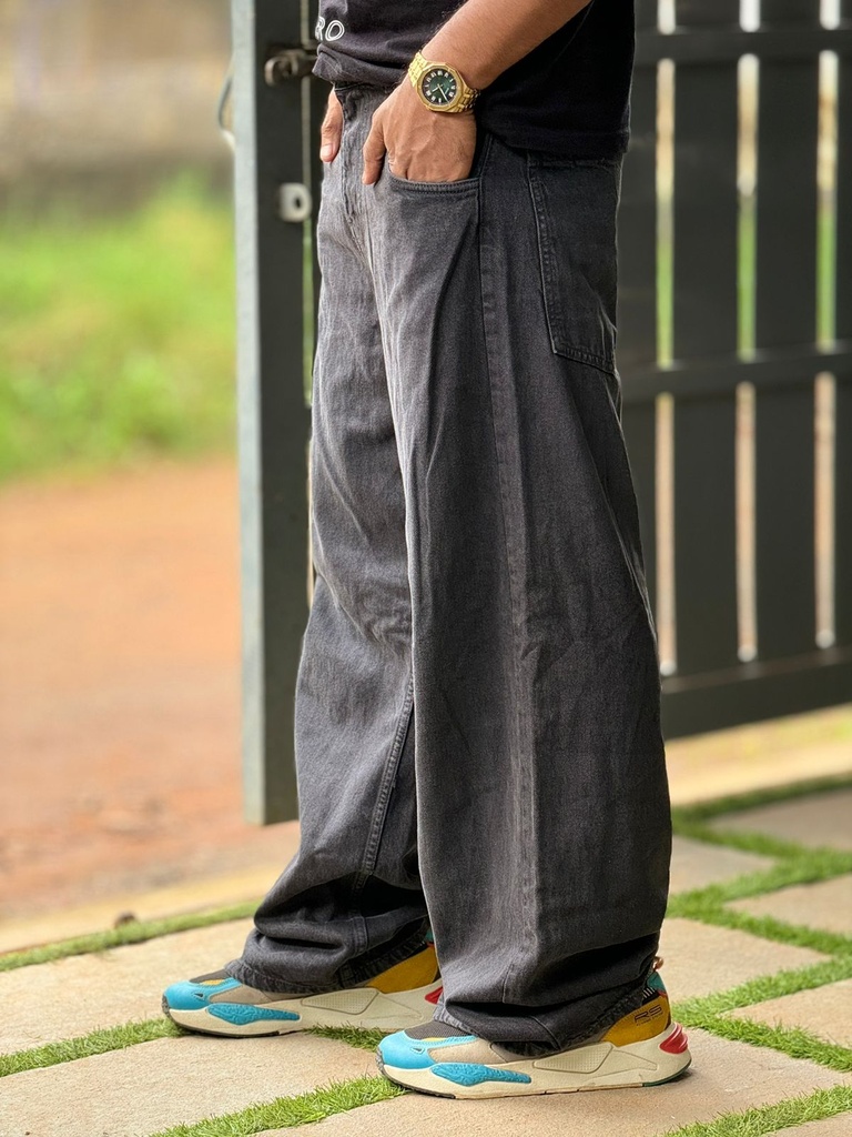Skater denim black