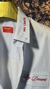 Blue Boxy Striped Shirt