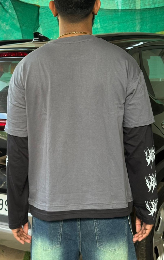 Skull black doctor sleeve cybergilism print