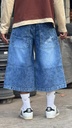 Blue Cloud wash Jorts new