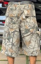 Camo Grey Real Tree shorts.