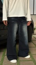 Super Baggy  Black faded Jeans