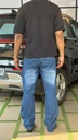 SemiBootcut Dark blue jeans