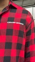 RED BLACK check fullsleeve shirt
