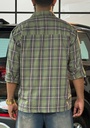 Olive Green Flannel full sleeve shirt