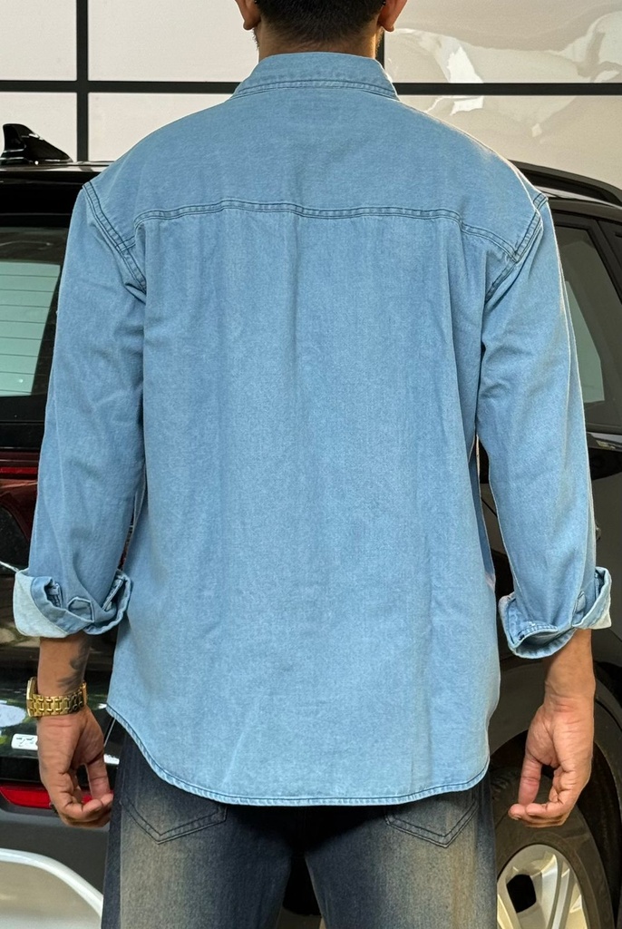 Denim shirt Light blue