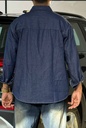 Denim shirt Dark blue