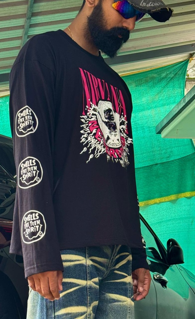 OYAK Nirvana fullsleeve Boxy tshirt
