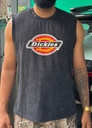 Acidwash Sleeveles D* printed