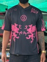 NFL type black and pink jersey