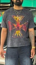 Studded OYAK Vintage Boxyfit cropped tshirt