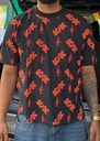Allover Print acdc surplus tshirt