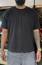 Plain Black - Boxy fit  tshirt