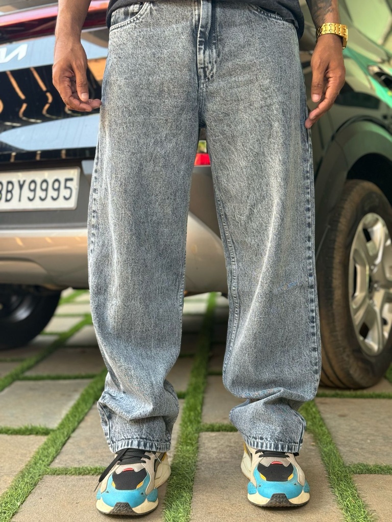 cky GREY stone wash jeans non Lycra