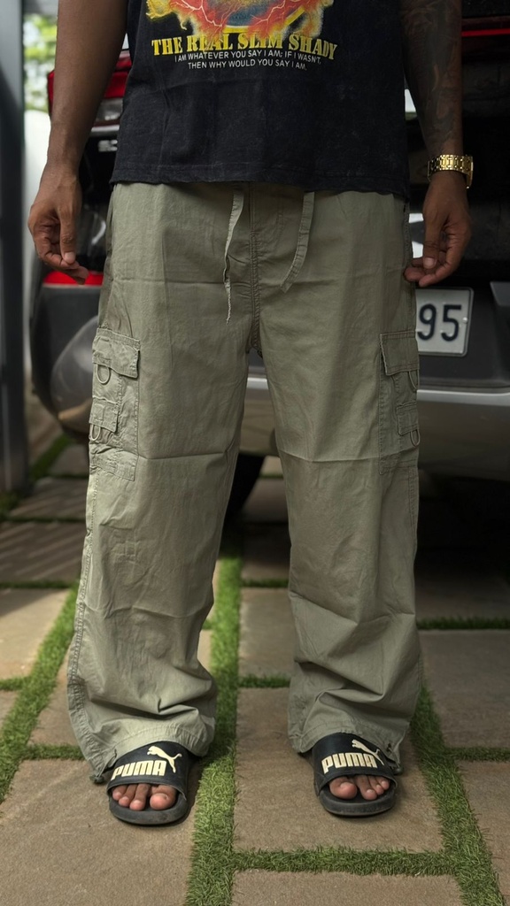 SBA parachute pants Green