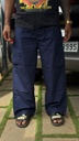 SBA parachute pants Dark Blue