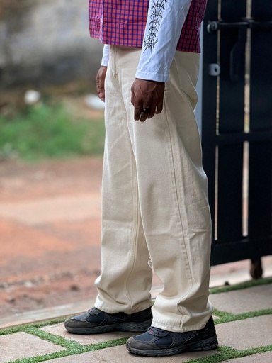 Plain Baggy Cream