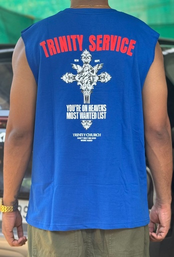 3 Trinity Sleeveless blue