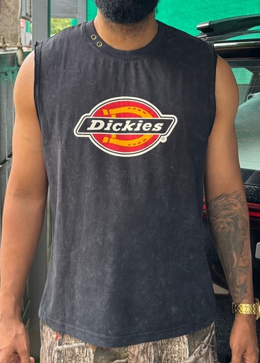 Acidwash Sleeveles D* printed