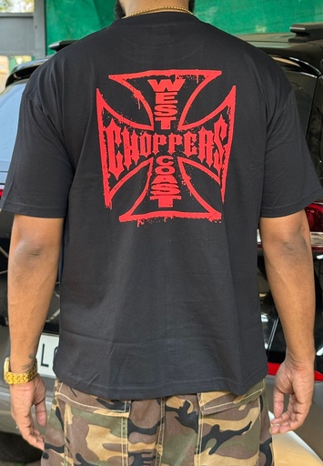 OYAK Choppers red print Tshirt - Boxy fit
