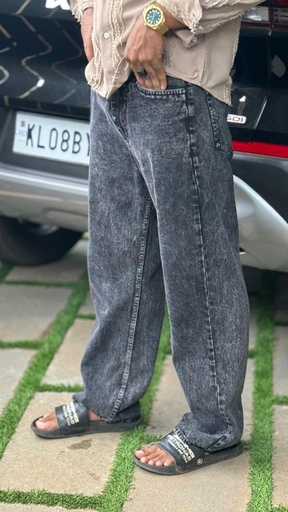 Black stone wash Charcoal look 28 size